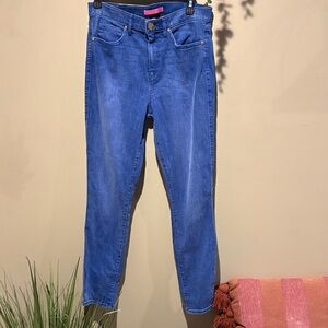 Lilly Pulitzer High Waisted Blue Skinny Jeans